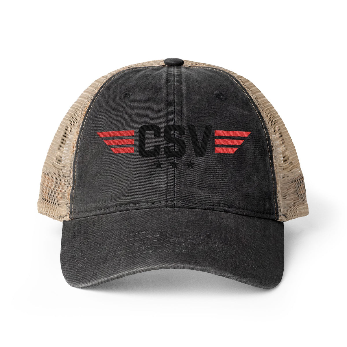 Women's Washed Mesh-Back Cap