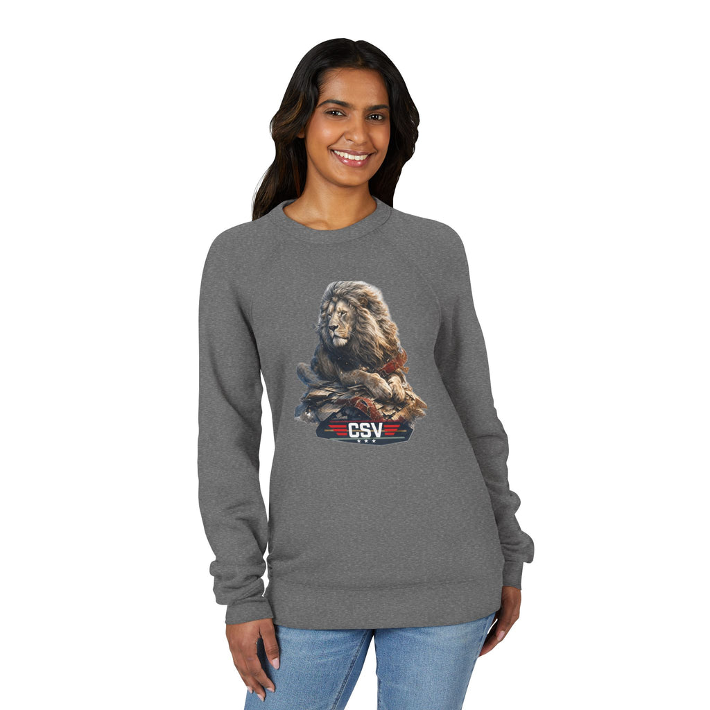 Unisex Sponge Fleece Raglan Sweatshirt
