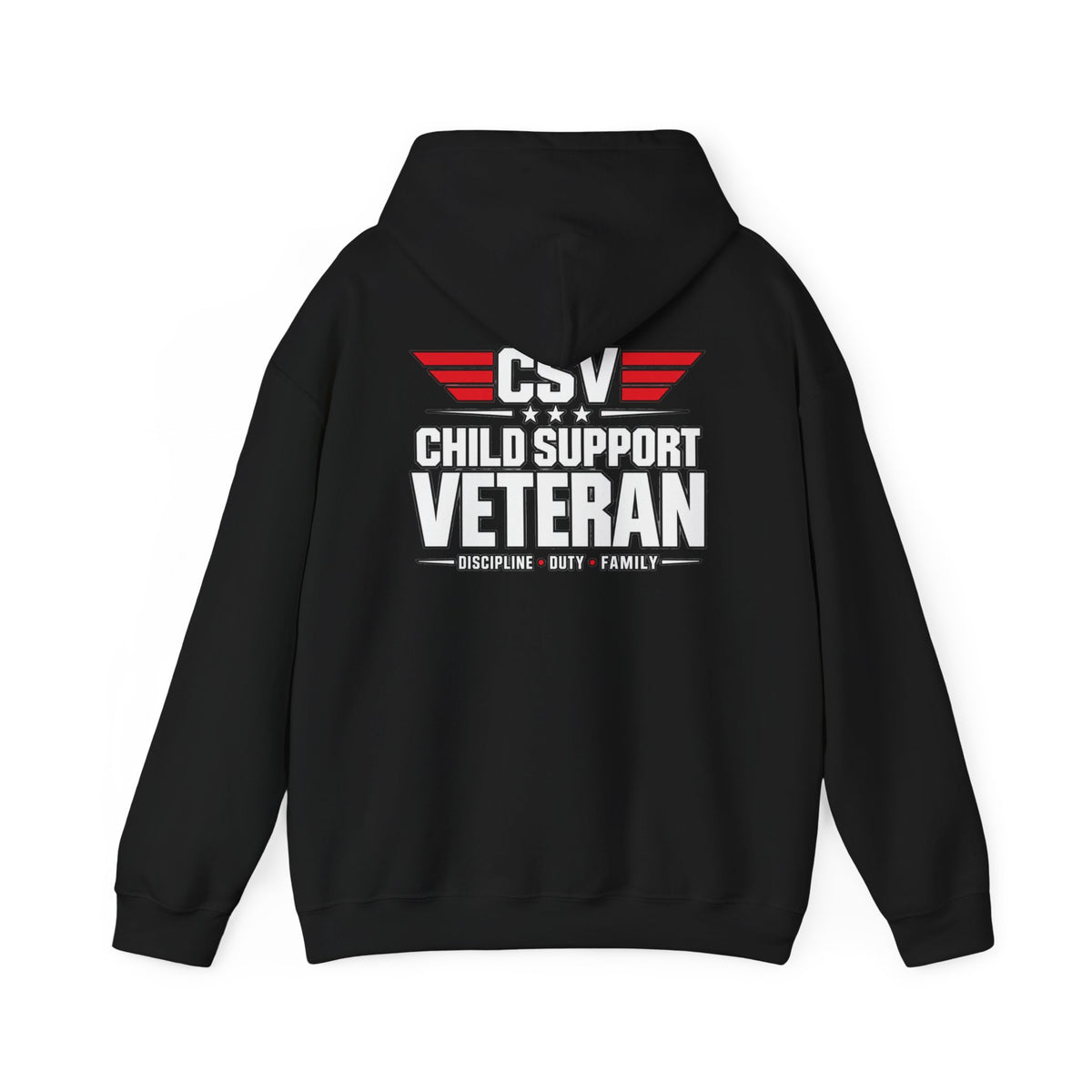 Child Support Veteran Hoodie — Patriotic Military-Inspired Sweatshirt