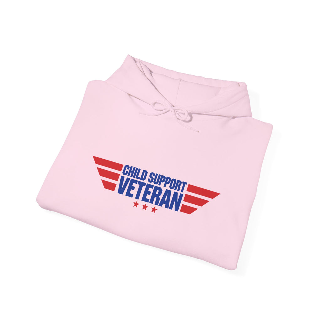 Child Support Veteran Hoodie — Patriotic Military-Inspired Sweatshirt