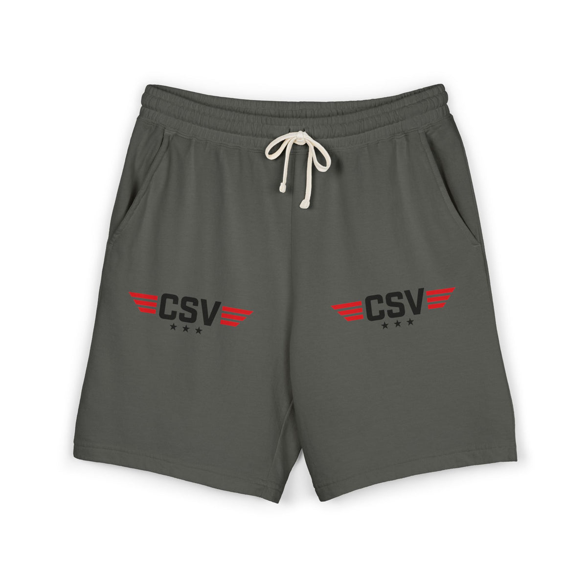 Unisex Garment-Dyed Lightweight Fleece Sweat Shorts