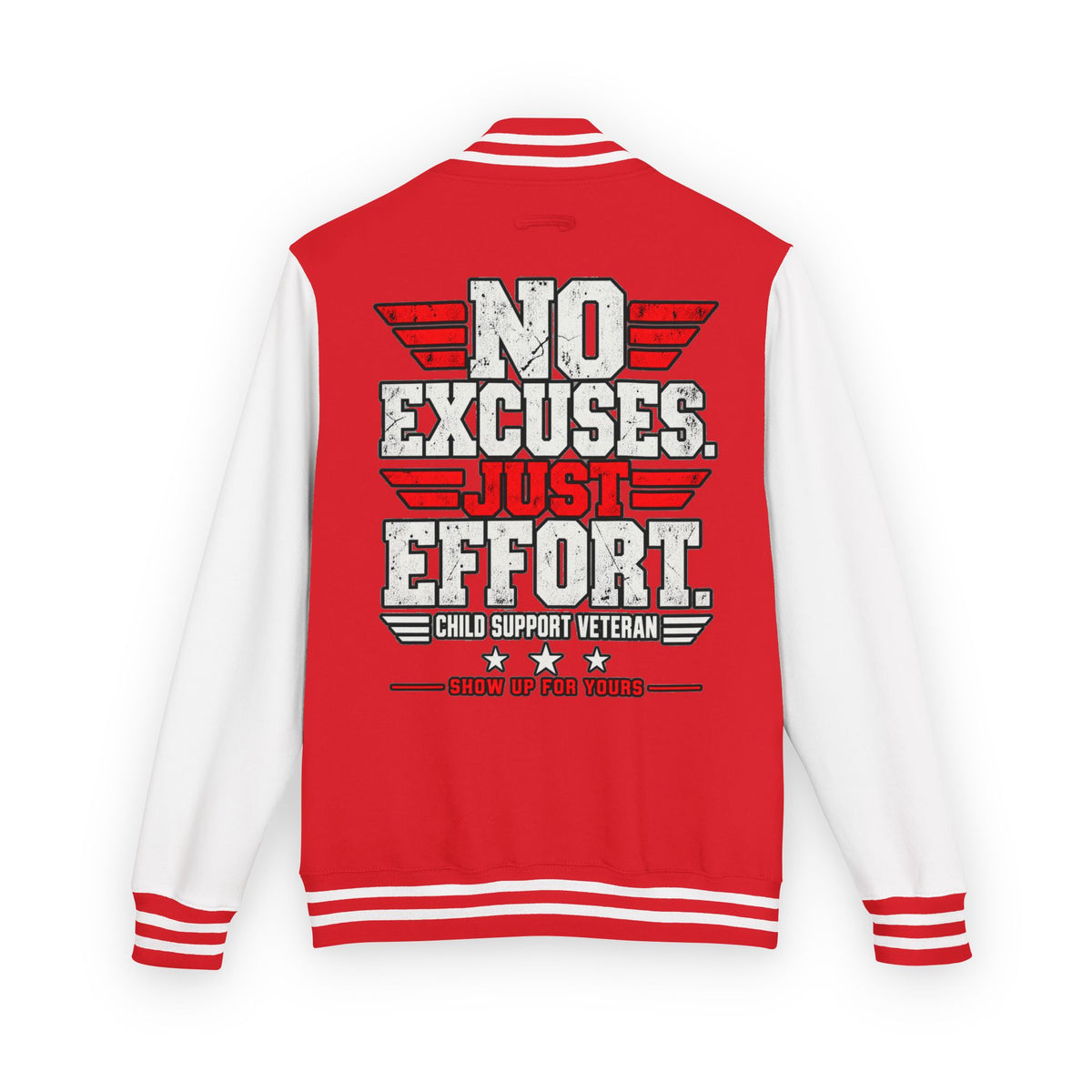Letterman Jacket — “No Excuses. Just Effort.” CSV Pride