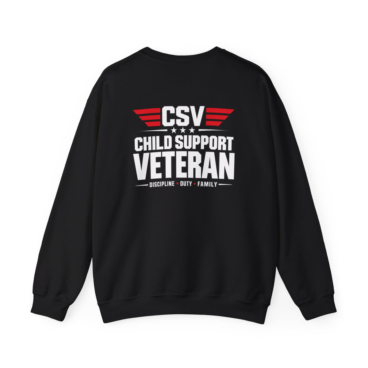 Present Matters Crewneck — Child Support Veteran Sweatshirt