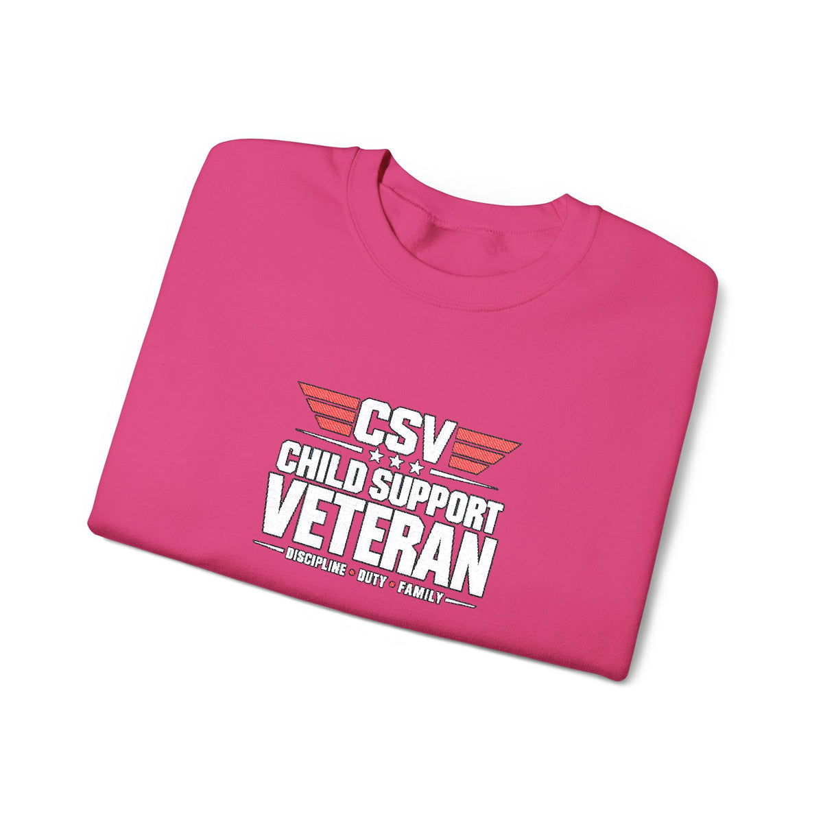 Veteran Dad Sweatshirt — Distressed USA Proud Veteran Crewneck