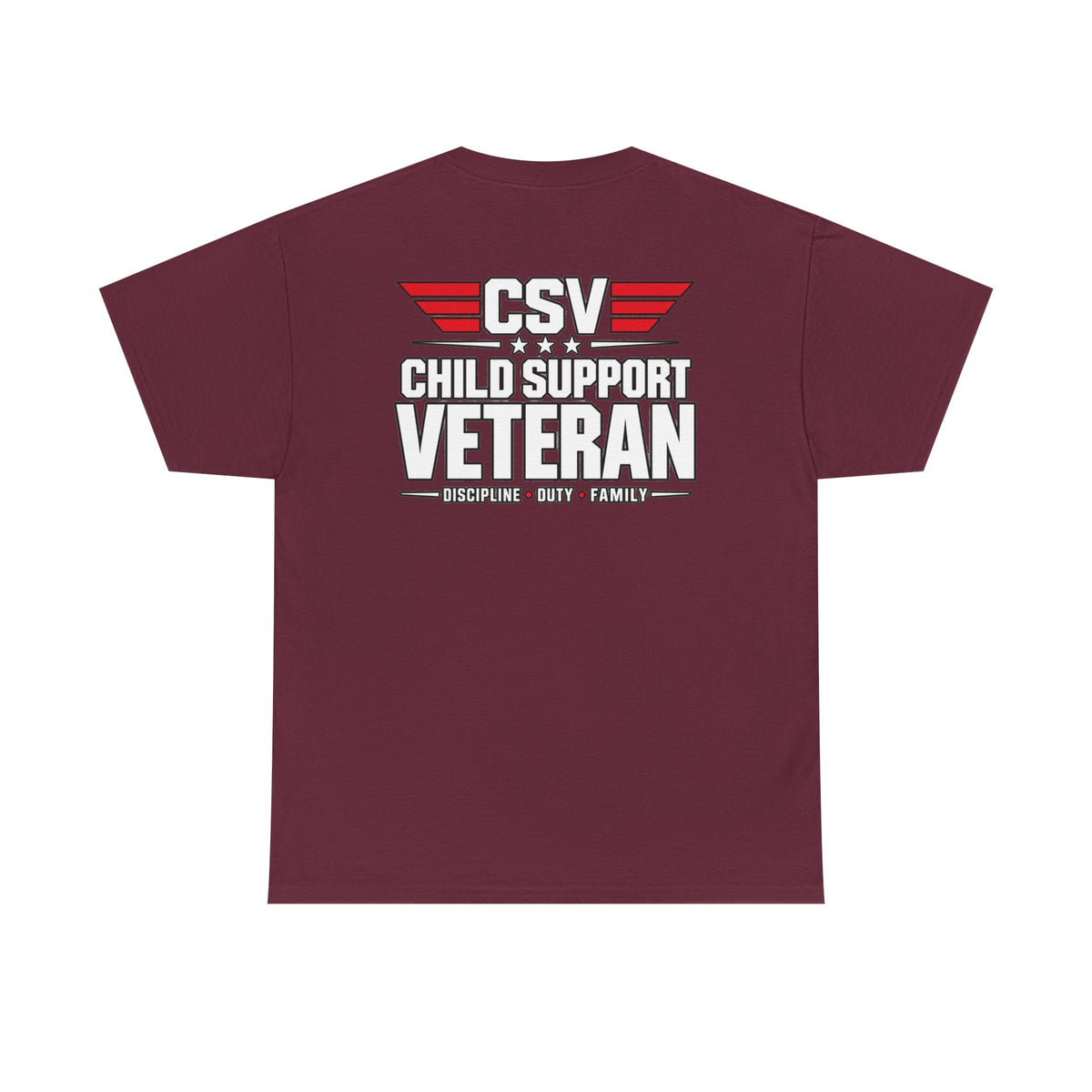 Present Matters T-Shirt – Child Support Veteran Tribute Tee