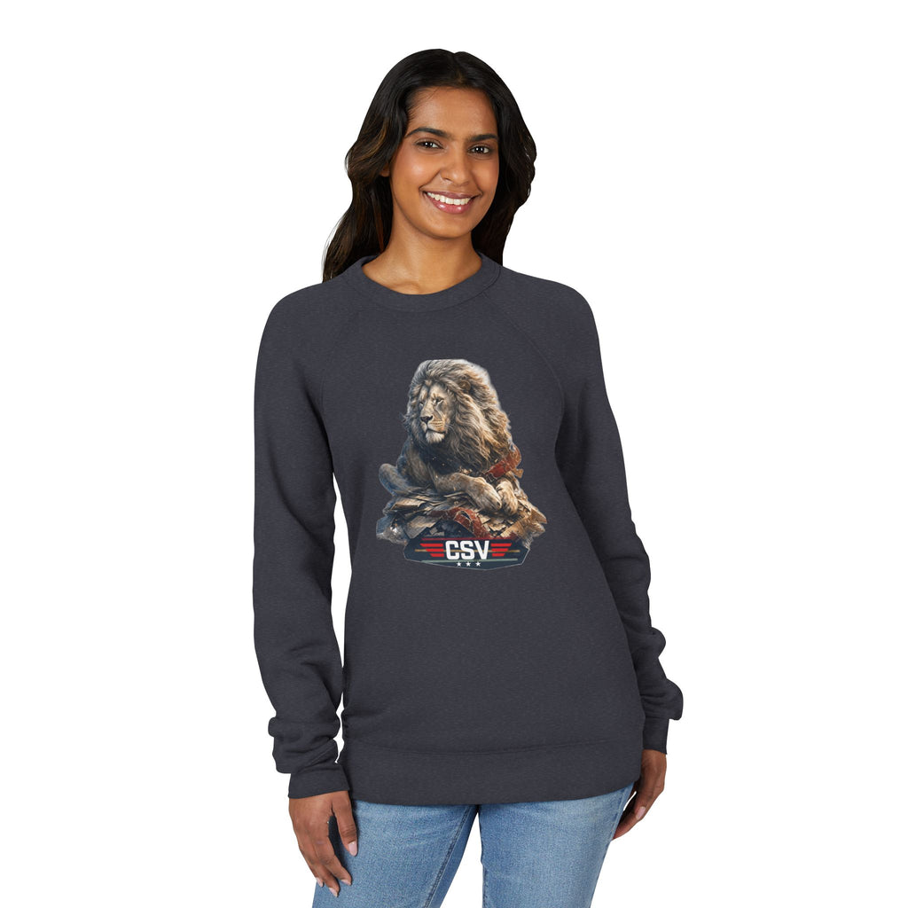 Unisex Sponge Fleece Raglan Sweatshirt