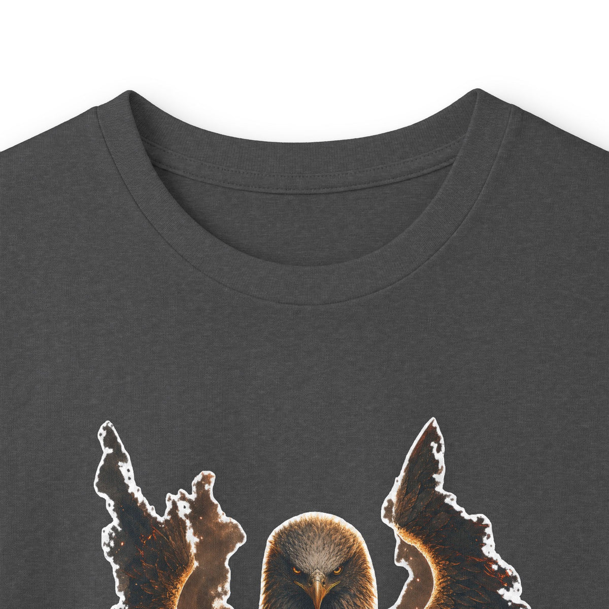 Long Sleeve Tee — Vintage Eagle Graphic “CSV” Patriotic Military Vibe