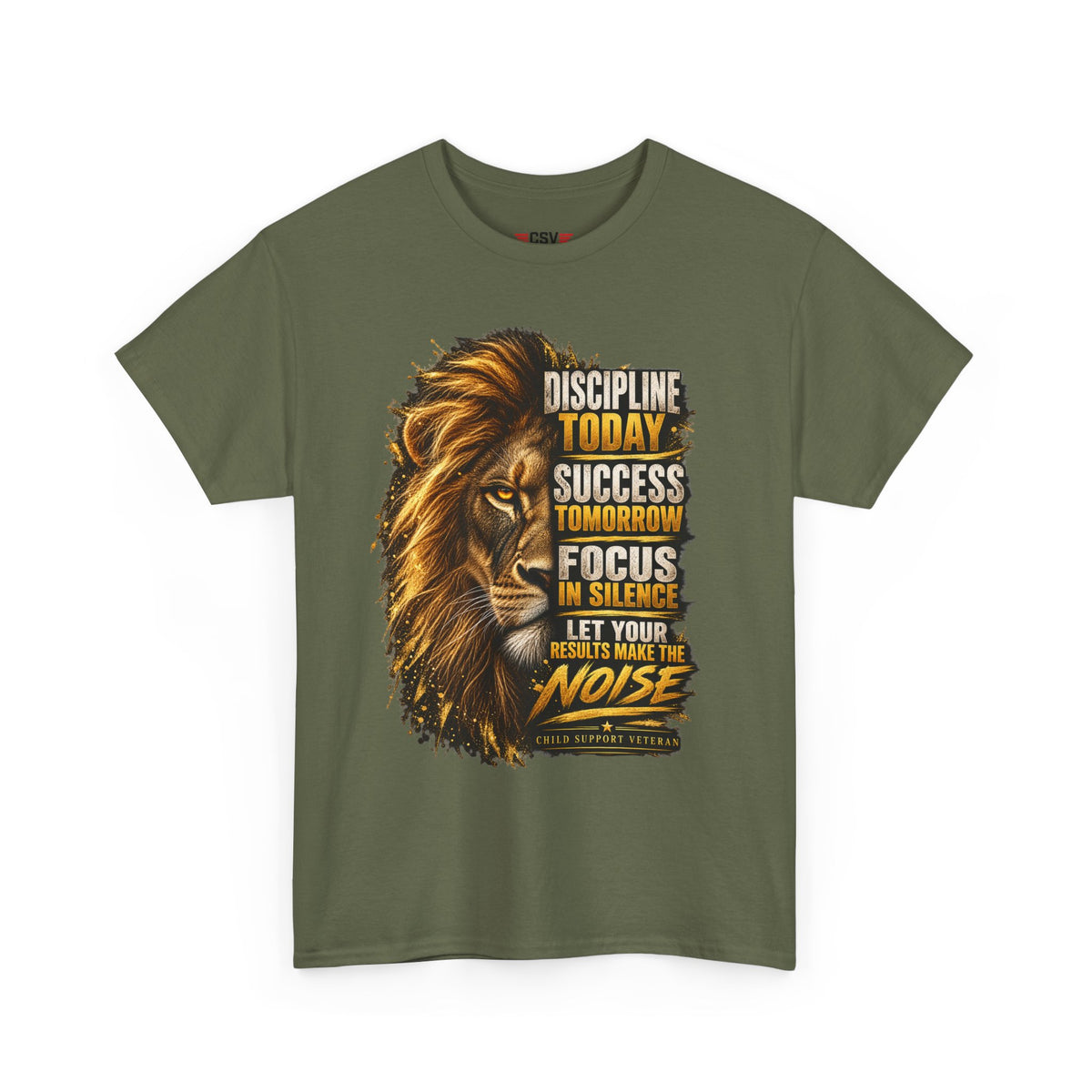 quiet strength, steady presence T-Shirt – Child Support Veteran Tribute Tee