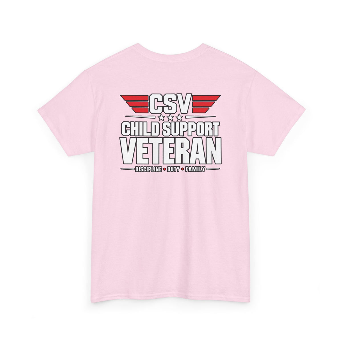 PRESENT MATTERS Child Support Veteran T‑Shirt