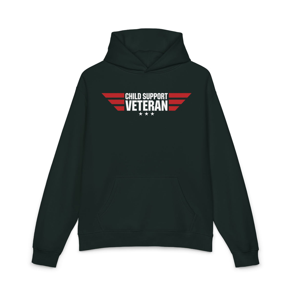 Child Support Veteran Hoodie — Patriotic Veteran Support Pullover