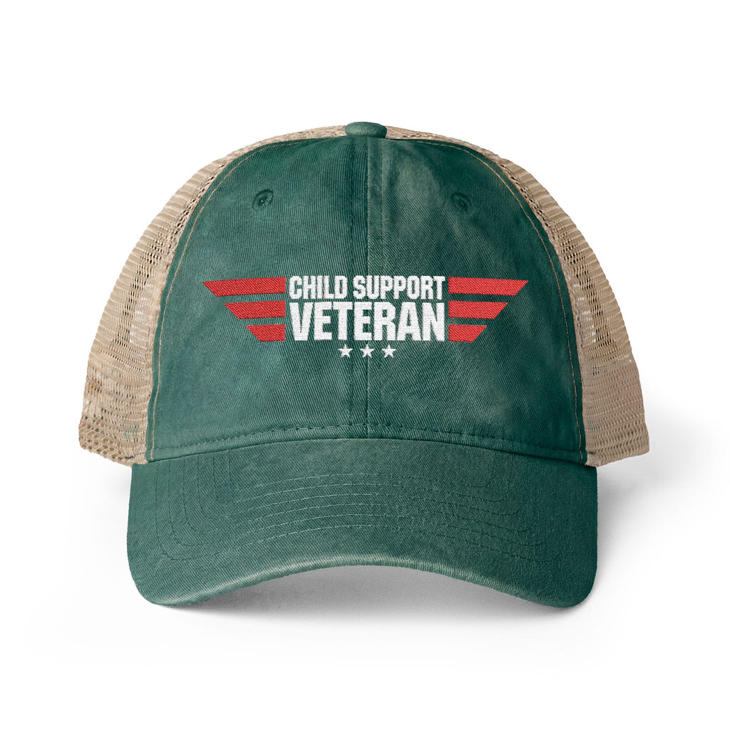 Women's Washed Mesh-Back Cap