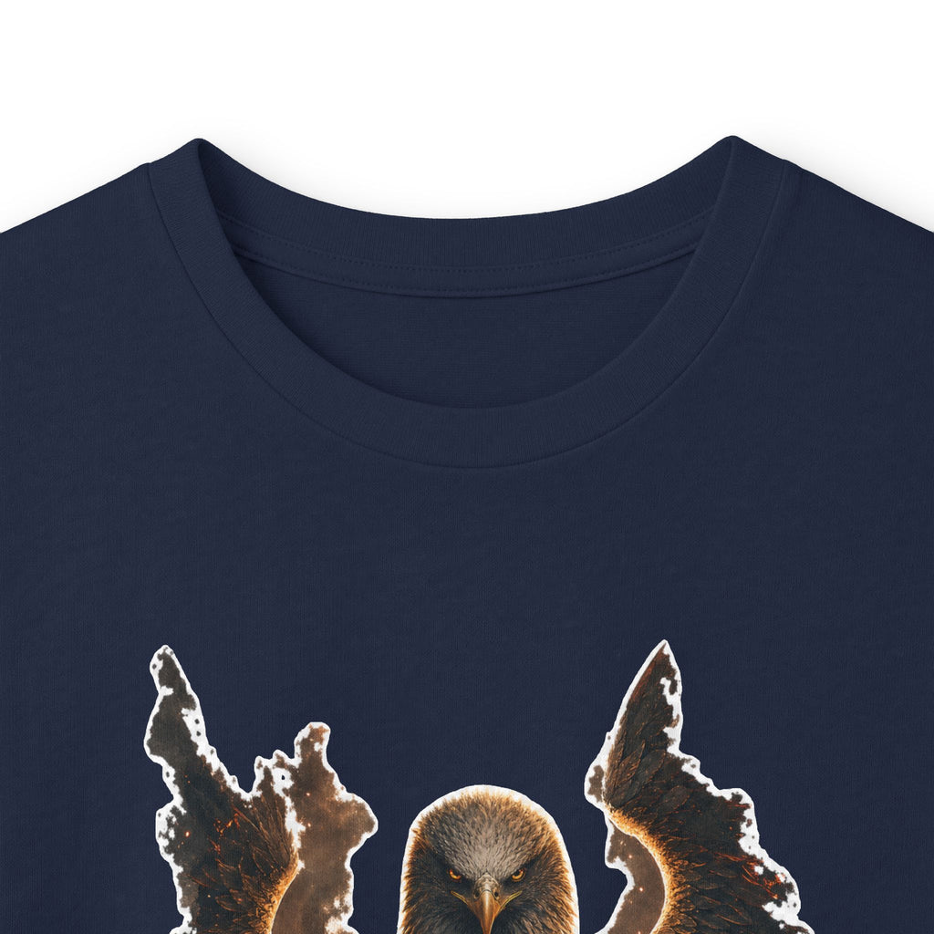 Long Sleeve Tee — Vintage Eagle Graphic “CSV” Patriotic Military Vibe