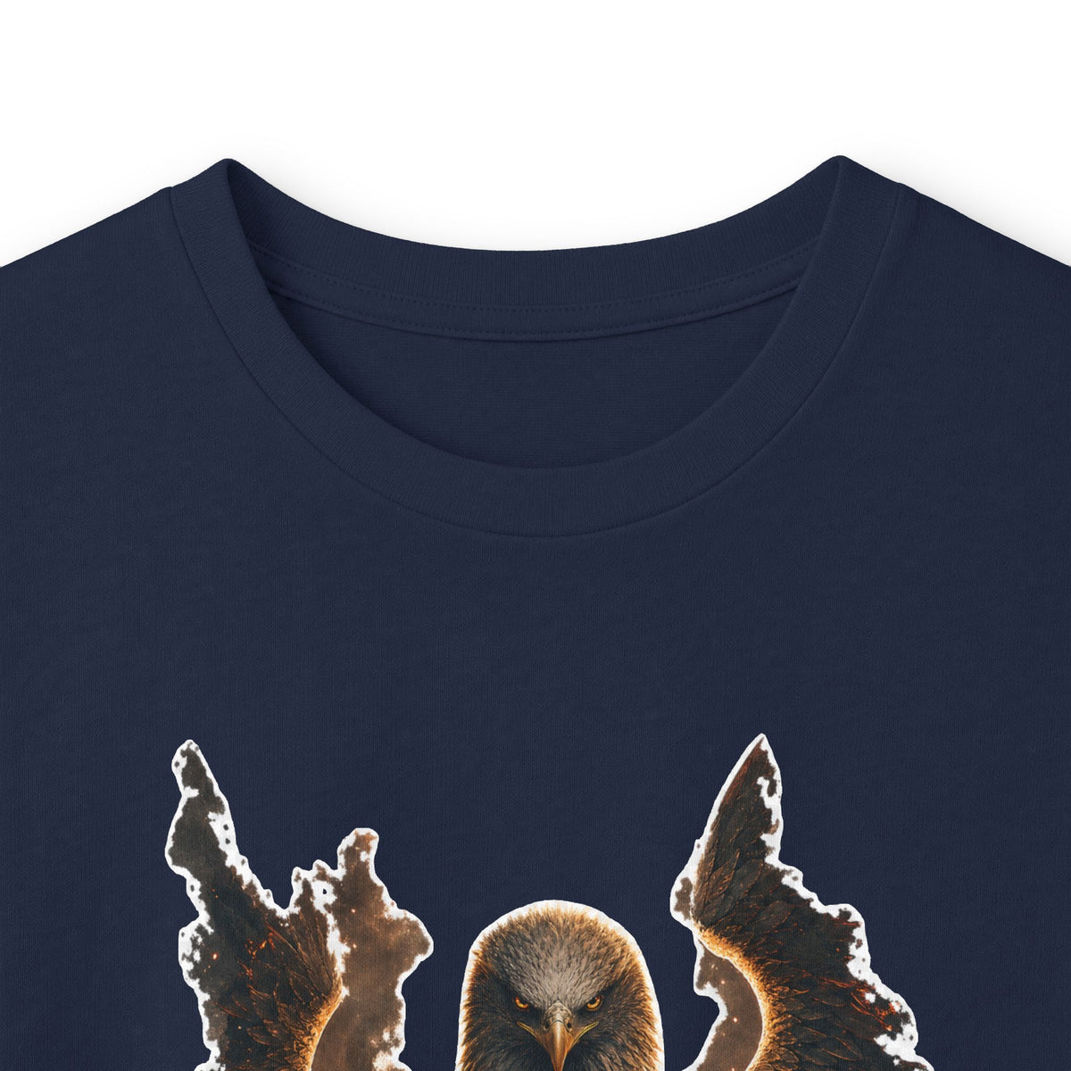 Long Sleeve Tee — Vintage Eagle Graphic “CSV” Patriotic Military Vibe