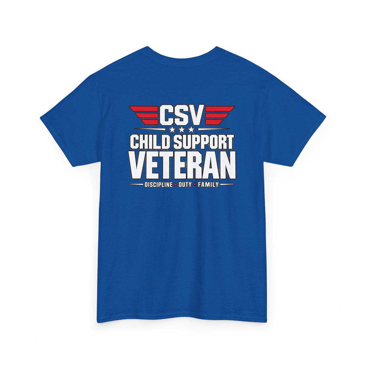 Child Support Veteran T-Shirt — "I Pay, I Pray, I Stay" Patriotic Military Support Tee