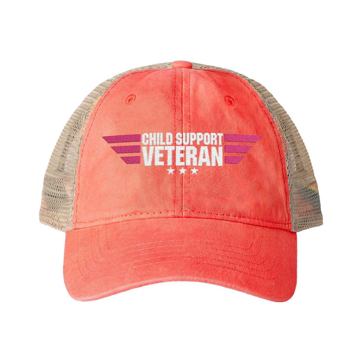 Women's Washed Mesh-Back Cap