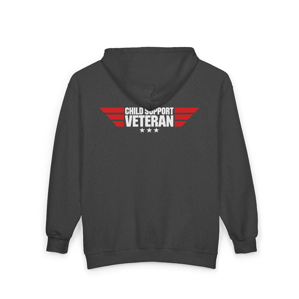 CSAF Support Veteran Zip Hoodie – "Civil Support Veteran (CSV)" Military Tribute