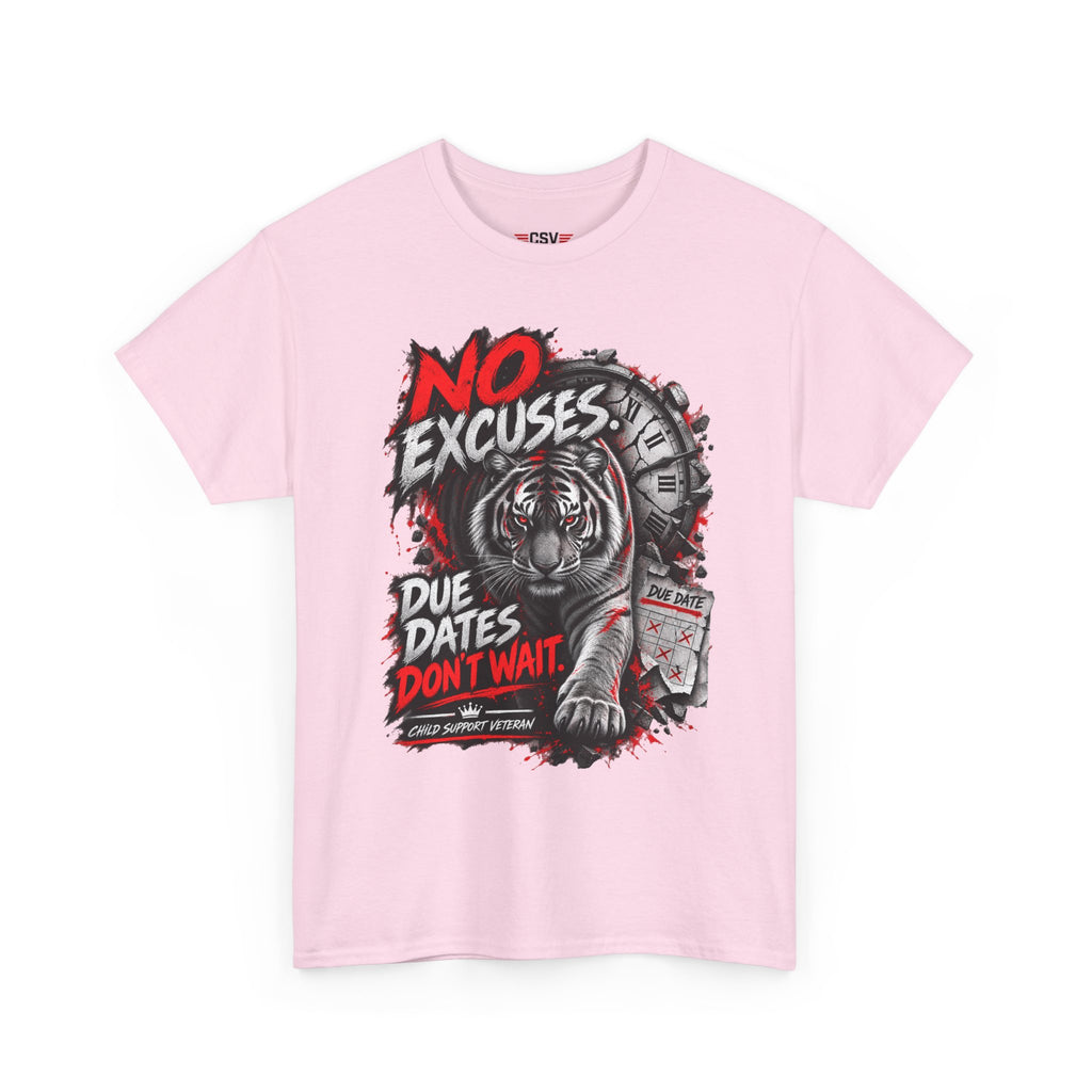 NO EXCUSES Unisex Heavy Cotton Tee