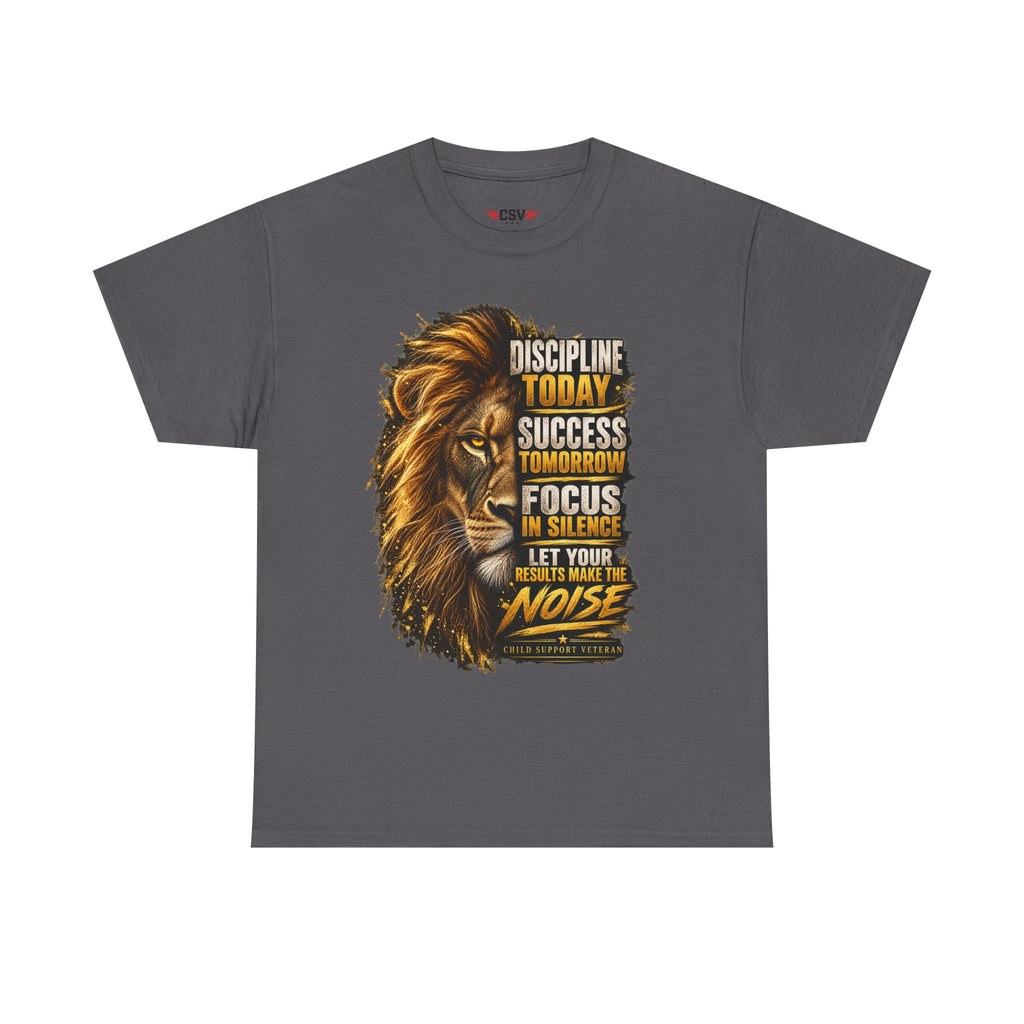 quiet strength, steady presence T-Shirt – Child Support Veteran Tribute Tee