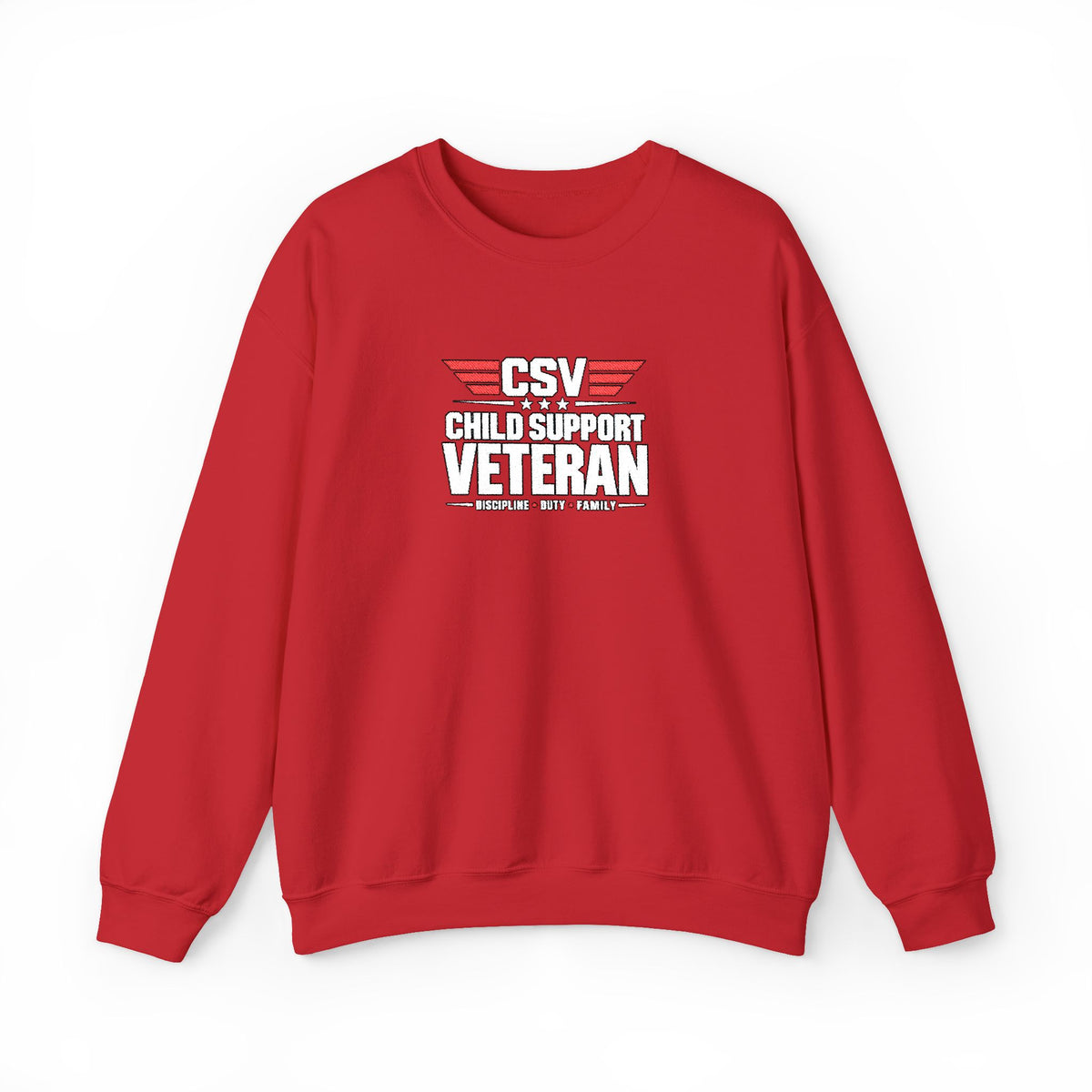 Veteran Dad Sweatshirt — Distressed USA Proud Veteran Crewneck