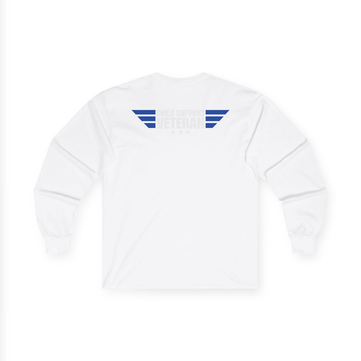 Long Sleeve Tee — Vintage Eagle Graphic “CSV” Patriotic Military Vibe