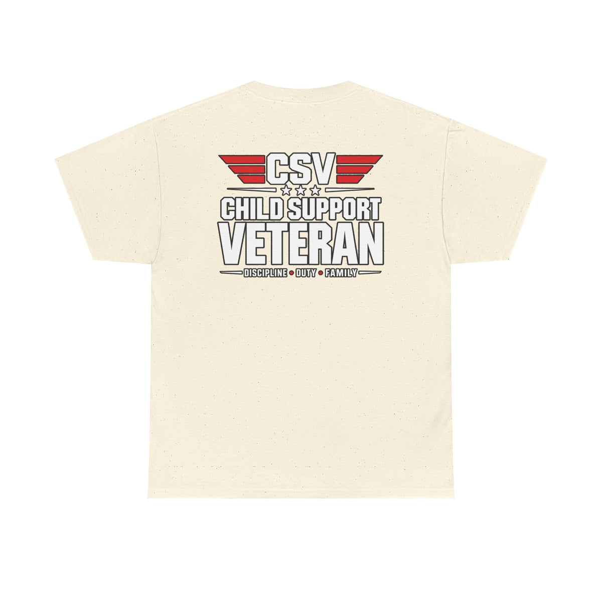 Present Matters T-Shirt – Child Support Veteran Tribute Tee