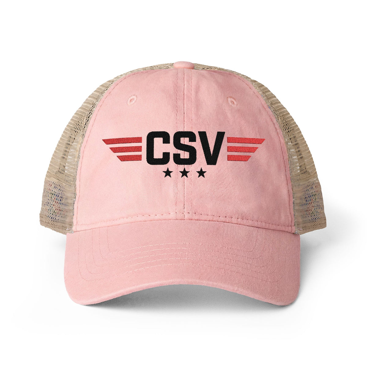 Women's Washed Mesh-Back Cap