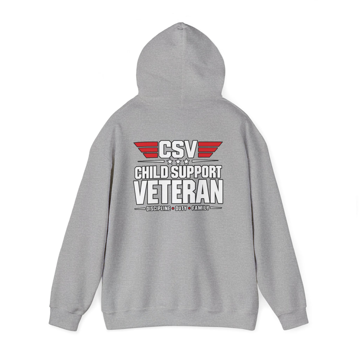 Child Support Veteran Hoodie — Patriotic Military-Inspired Sweatshirt