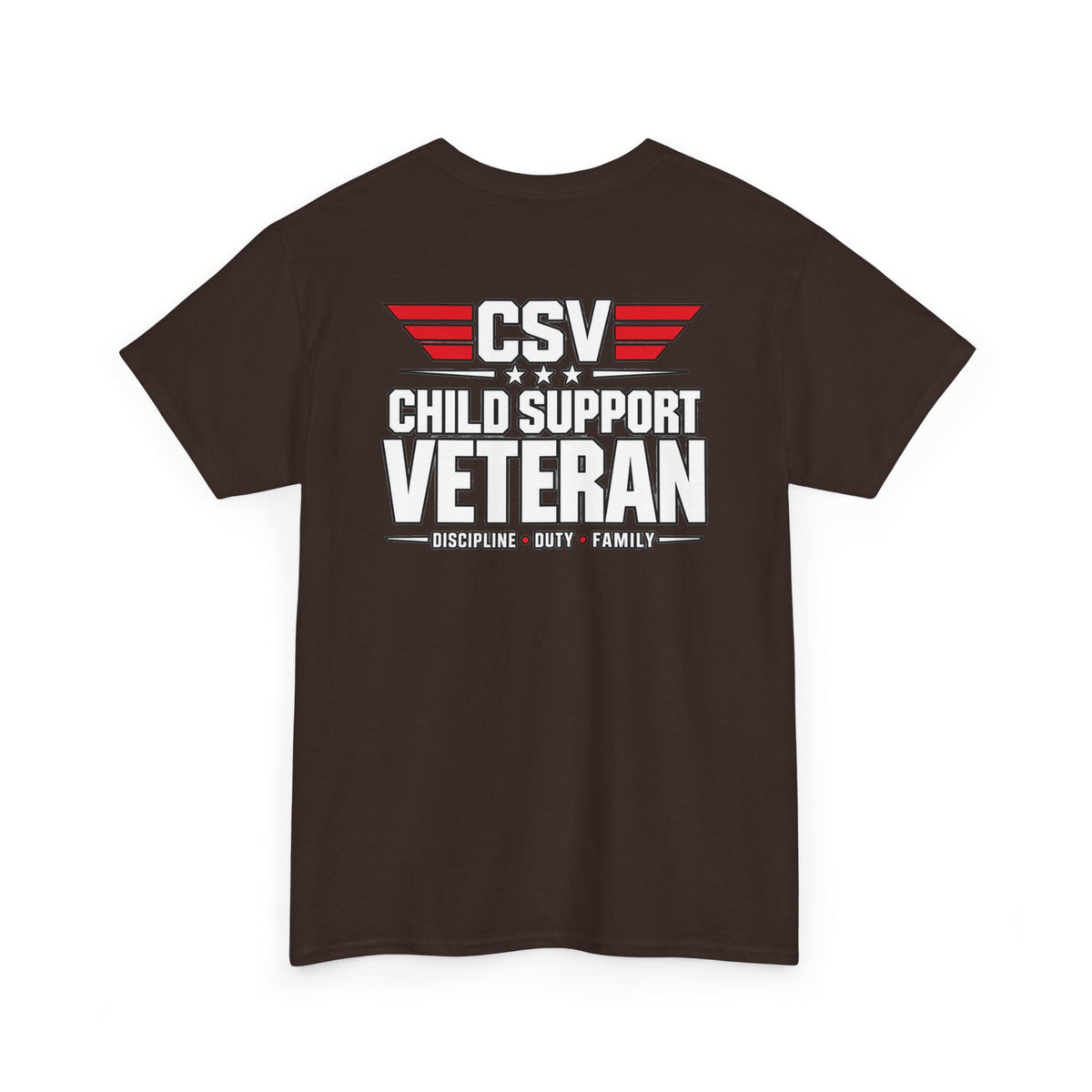 PRESENT MATTERS Child Support Veteran T‑Shirt