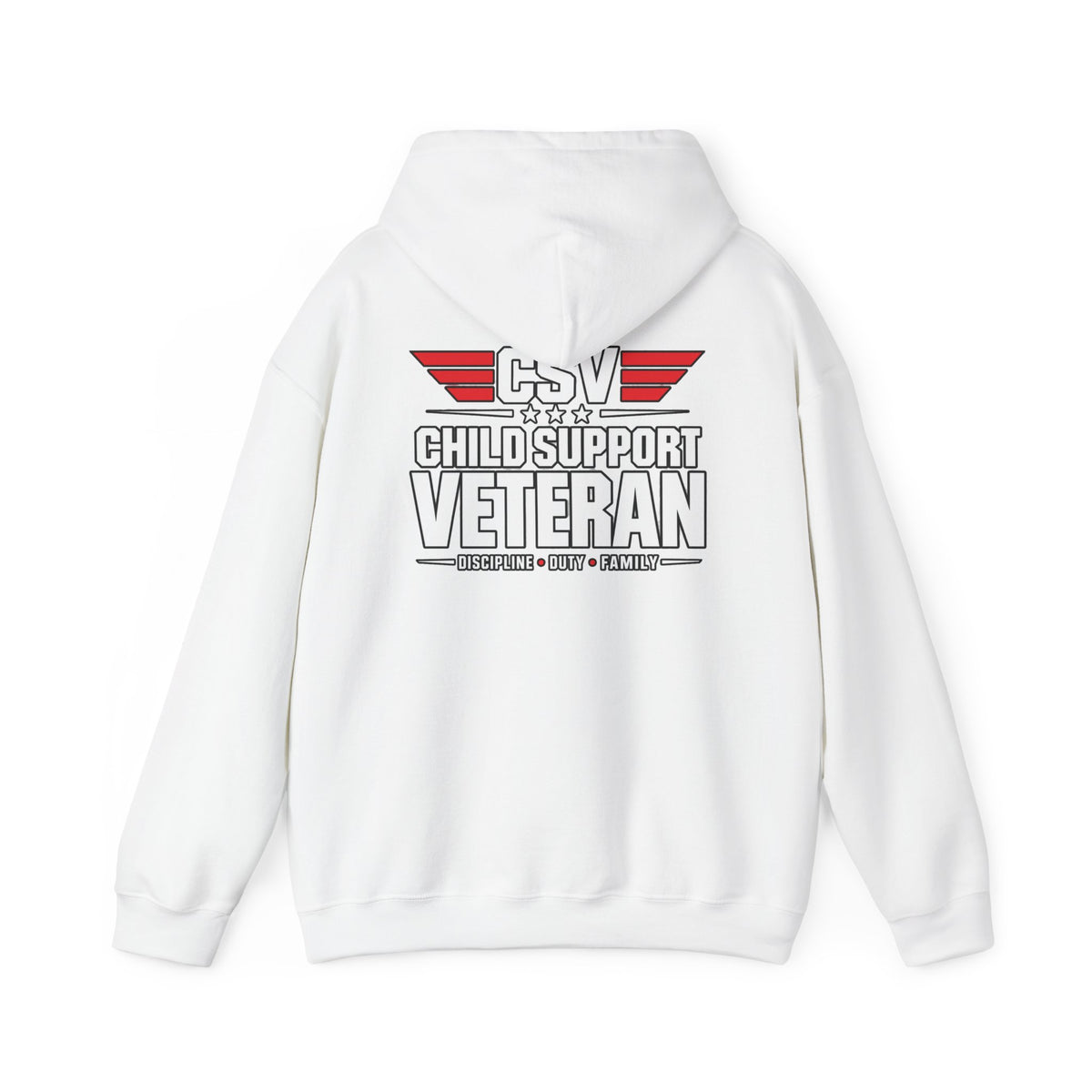 Child Support Veteran Hoodie — Patriotic Military-Inspired Sweatshirt