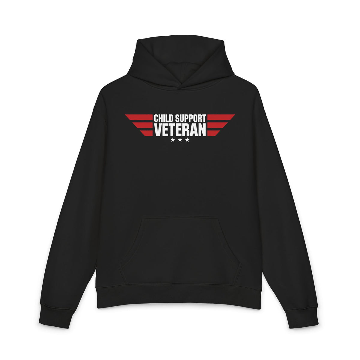 Child Support Veteran Hoodie — Patriotic Veteran Support Pullover