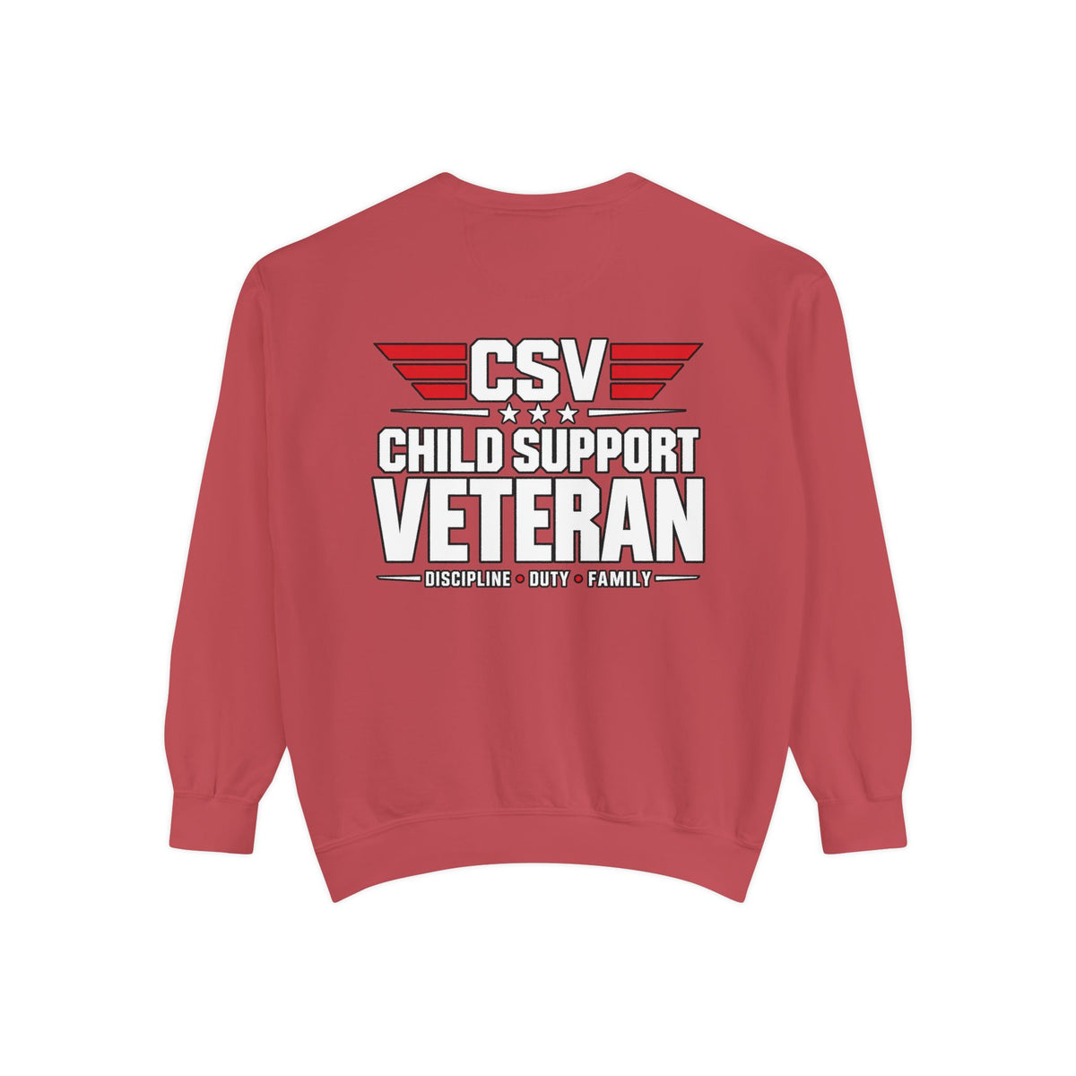 Child Support Veteran Sweatshirt – “My Dad Is A Child Support Veteran” Patriotic Crewneck