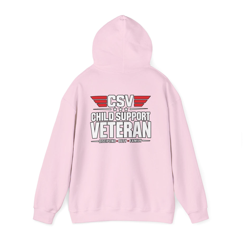 Child Support Veteran Hoodie — Patriotic Military-Inspired Sweatshirt
