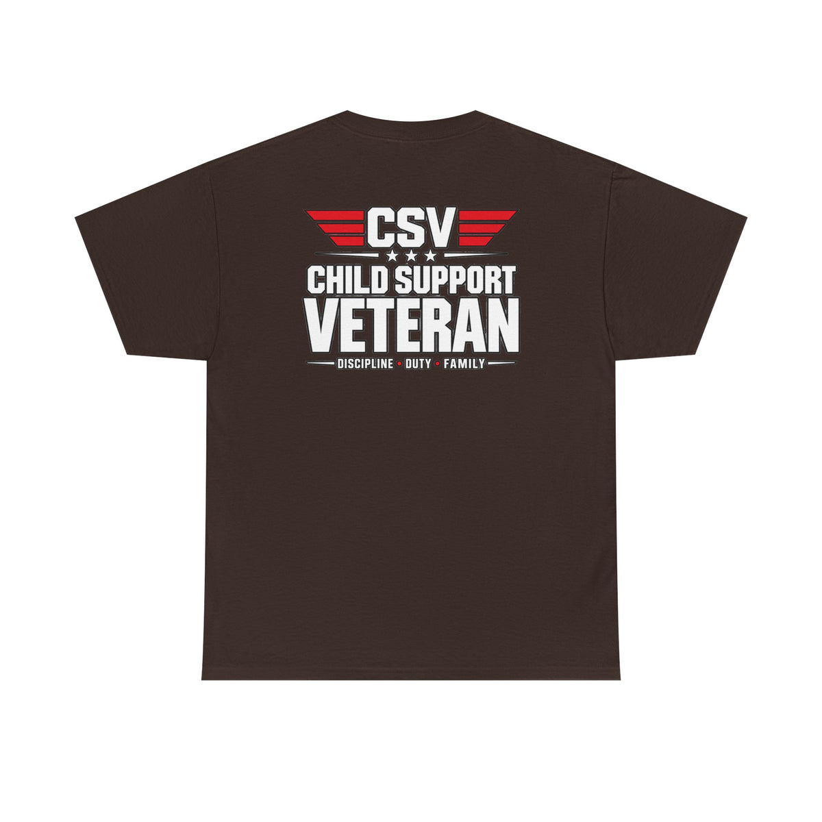 Still Standing Child Support Veteran T‑Shirt