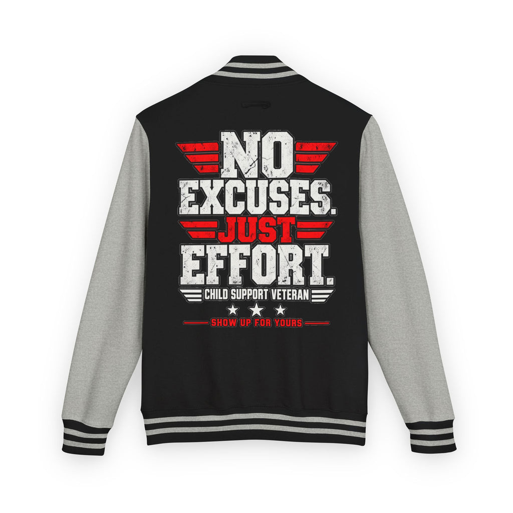 Letterman Jacket — “No Excuses. Just Effort.” CSV Pride