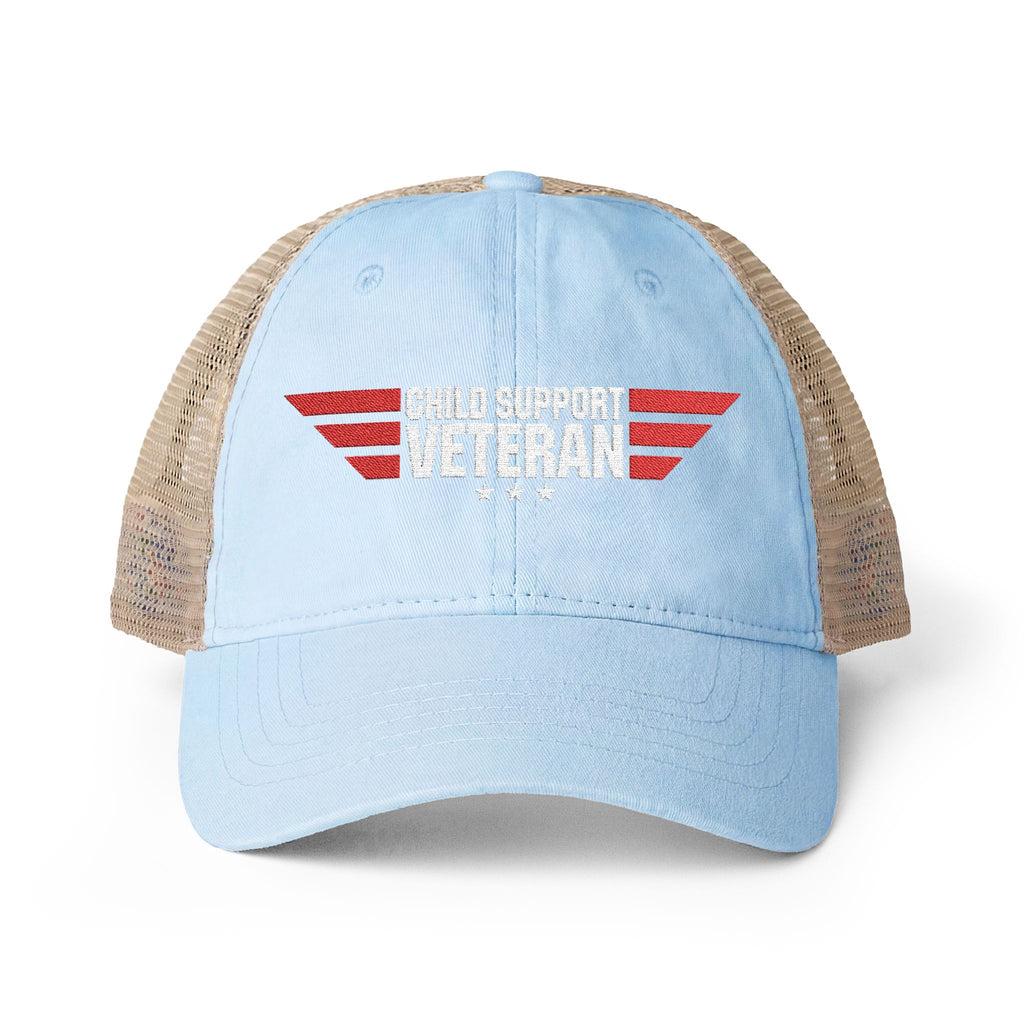 Women's Washed Mesh-Back Cap