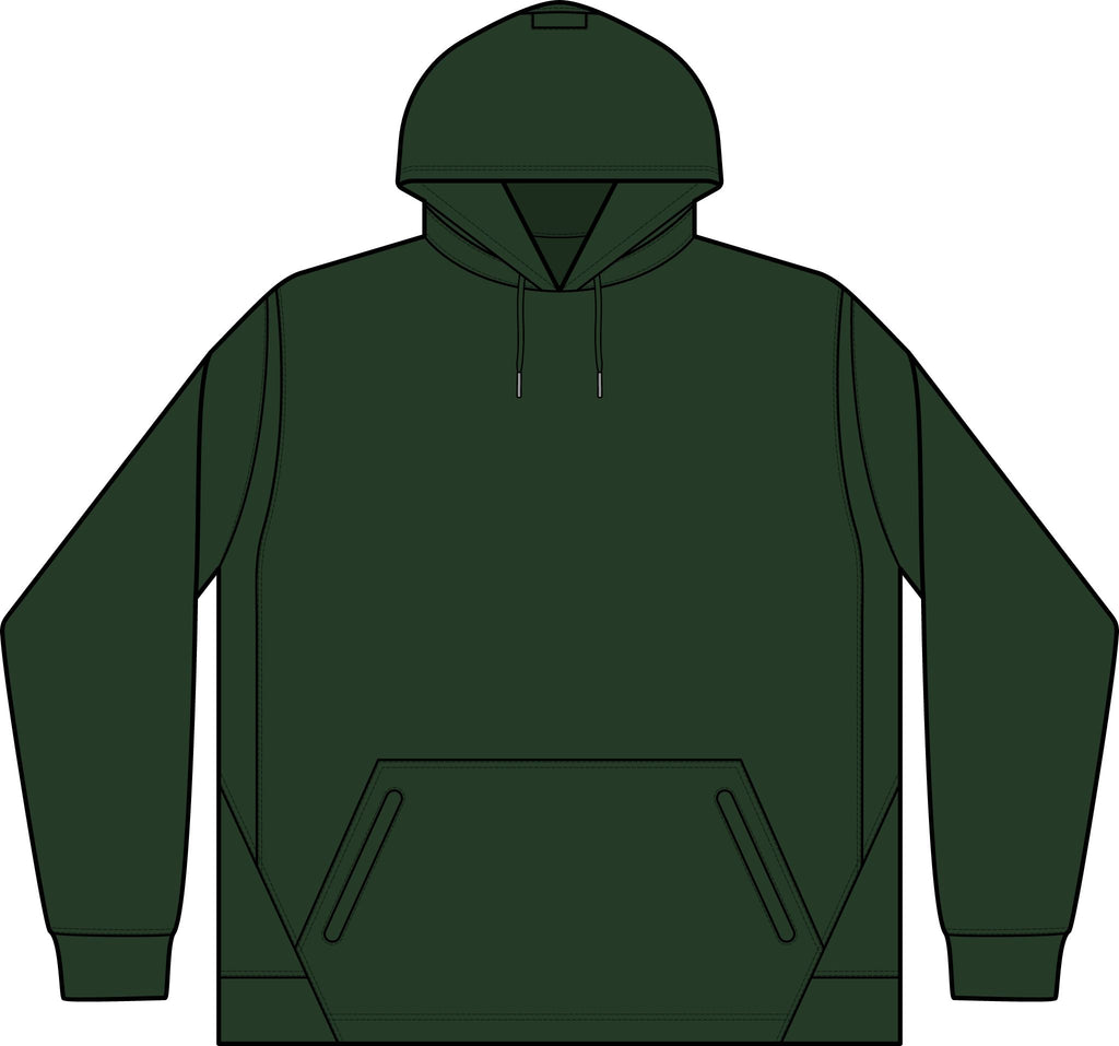 Child Support Veteran Hoodie - CSV Emblem Tech Fleece Colorblock Hooded Sweatshirt