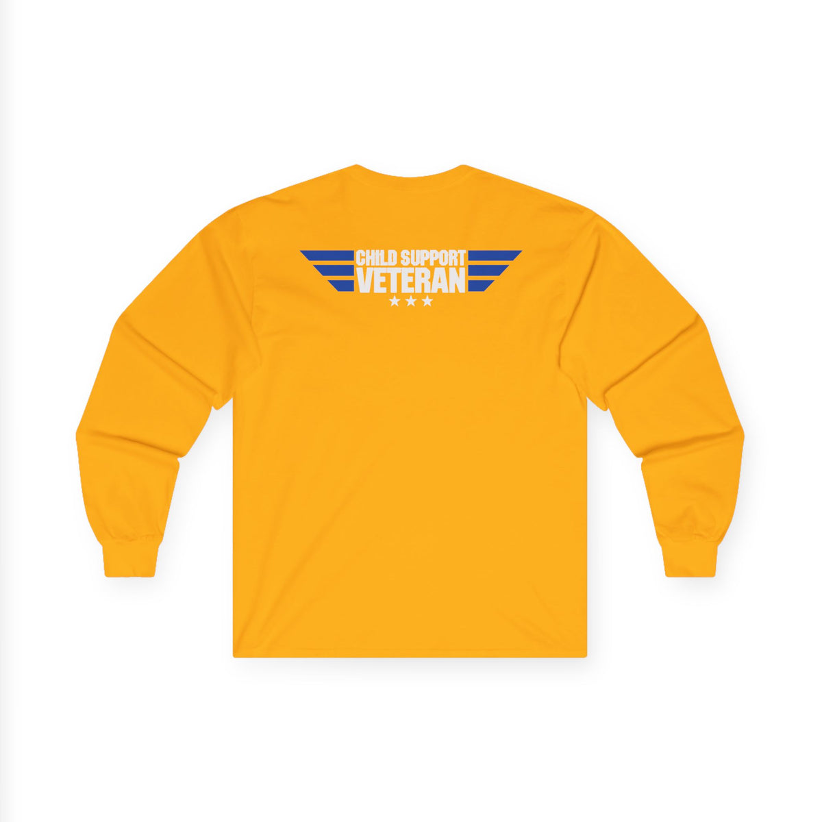 Long Sleeve Tee — Vintage Eagle Graphic “CSV” Patriotic Military Vibe