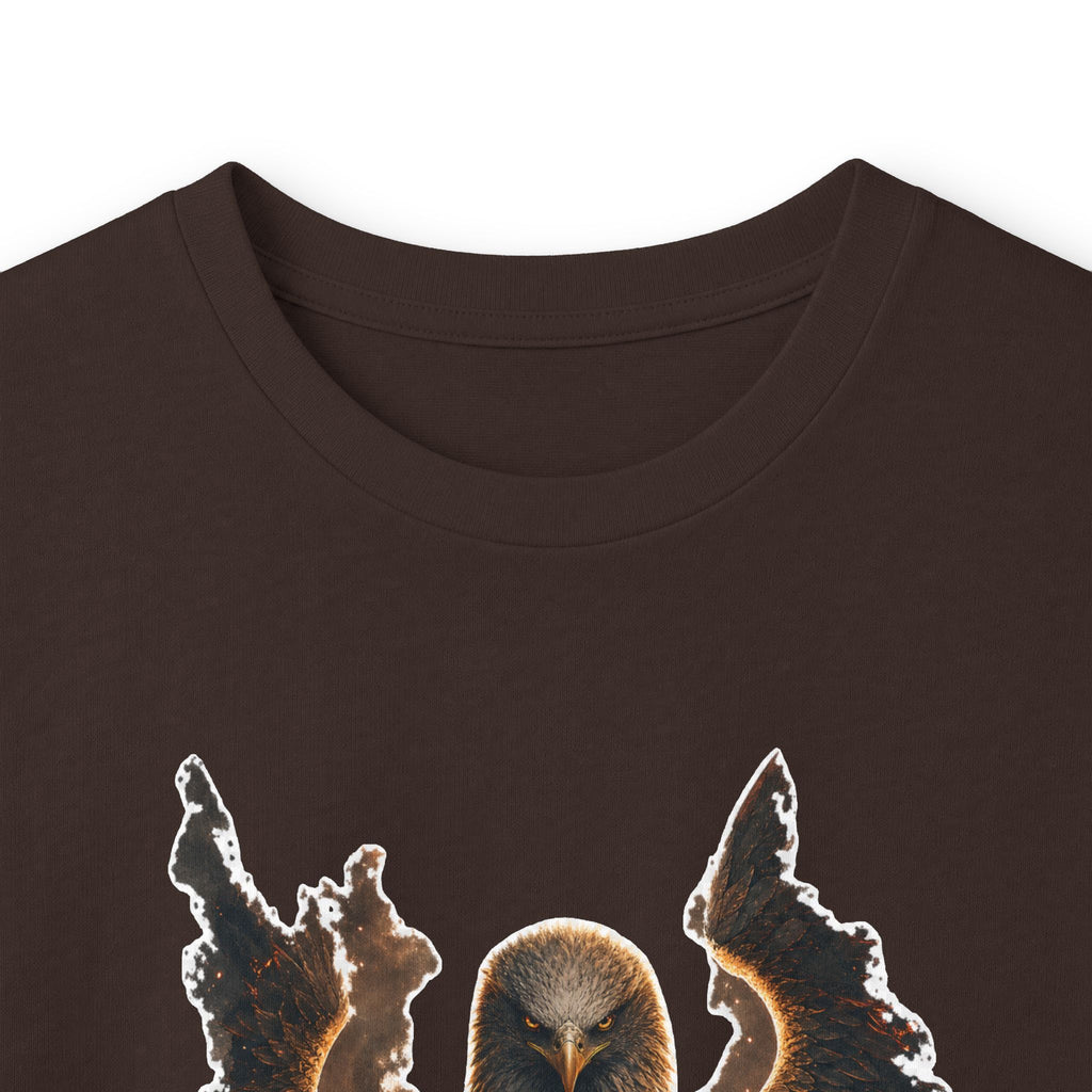 Long Sleeve Tee — Vintage Eagle Graphic “CSV” Patriotic Military Vibe