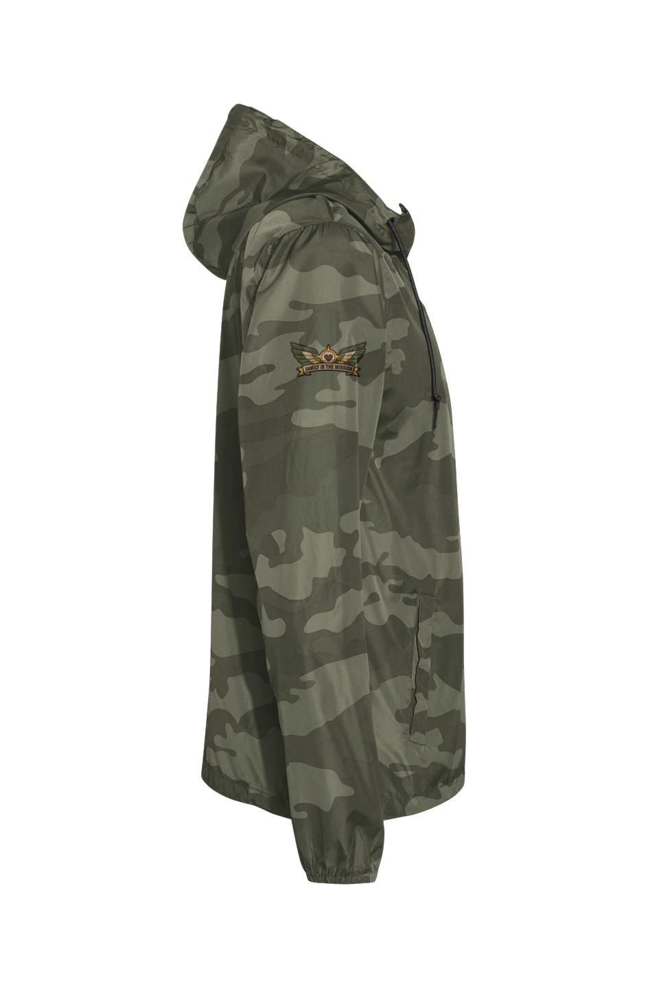 Forest Camo Windbreaker