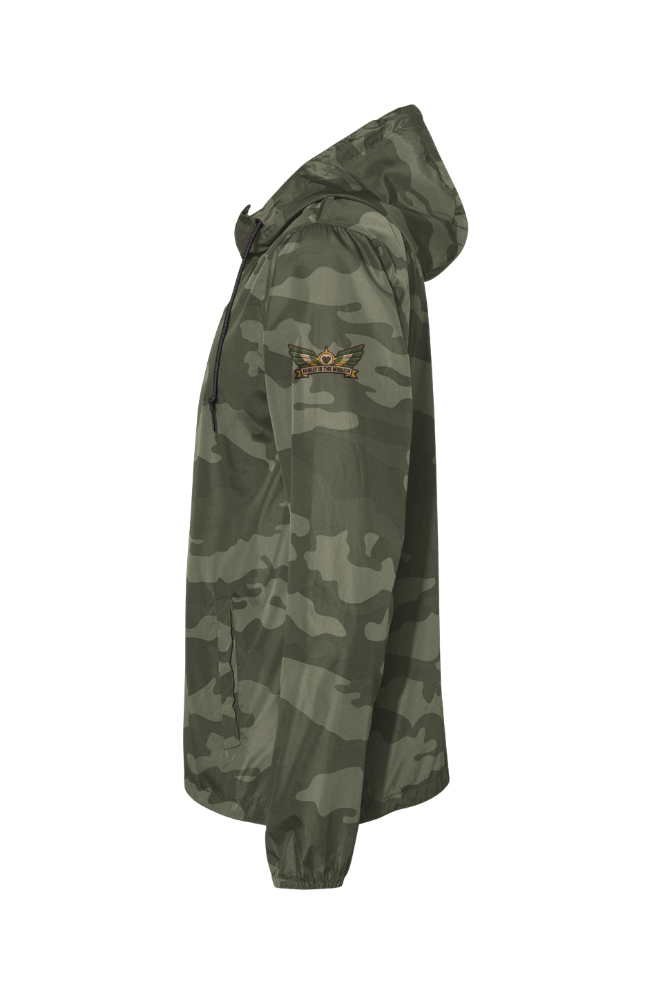 Forest Camo Windbreaker
