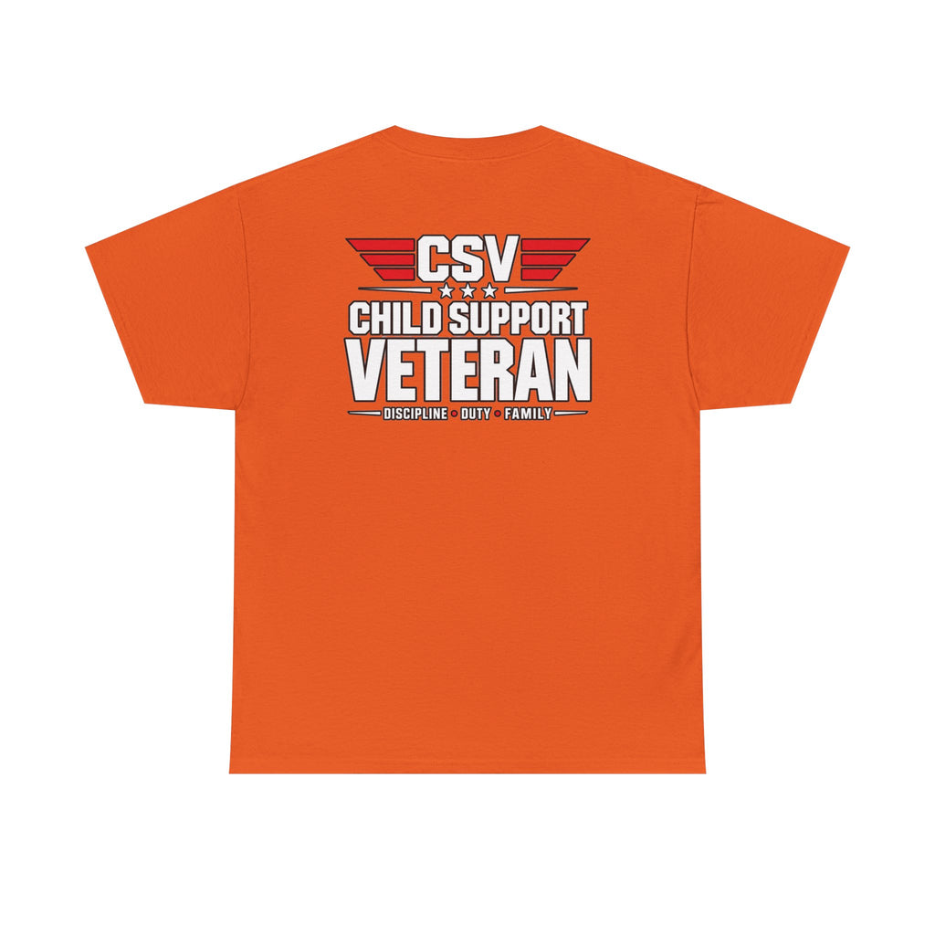 Still Standing Child Support Veteran T‑Shirt