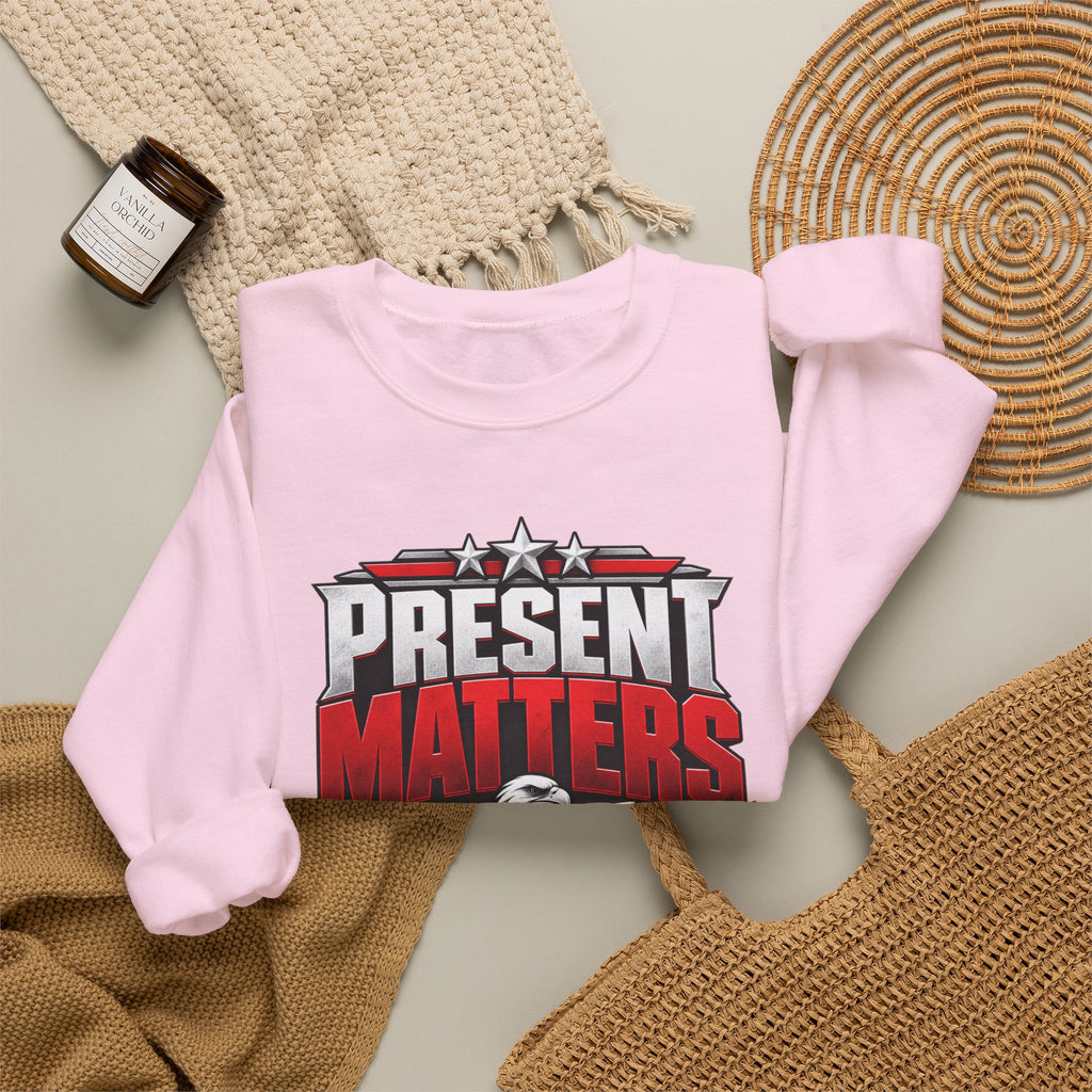 Child Support Veteran Crewneck Sweatshirt — CSV Emblem Pullover