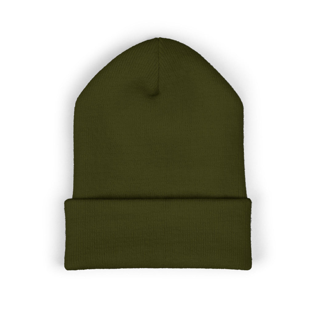 childsupportveteran Embroidered Beanie – Classic Cuffed Winter Hat