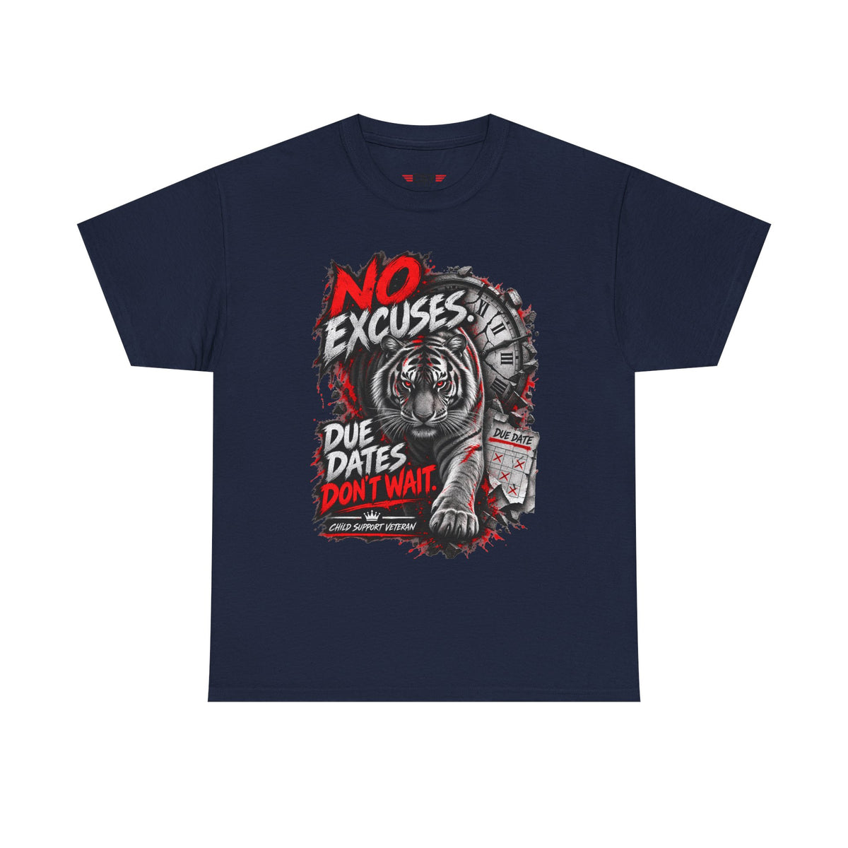 NO EXCUSES Unisex Heavy Cotton Tee