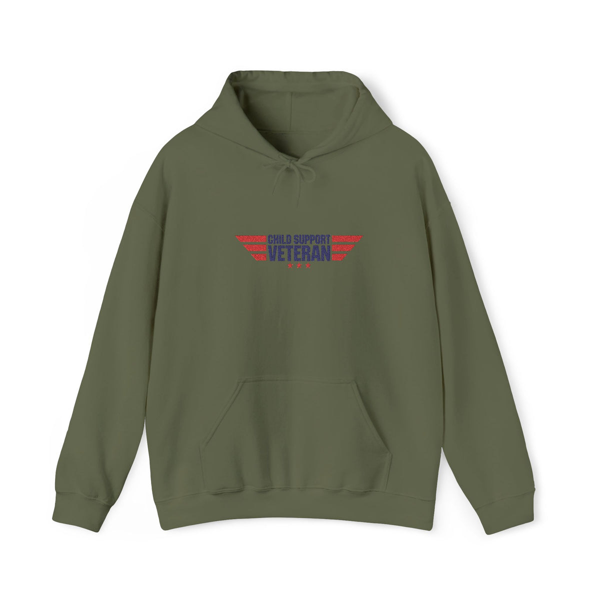 Veteran Wings Hoodie – Small Support Veteran Patriotic Pullover