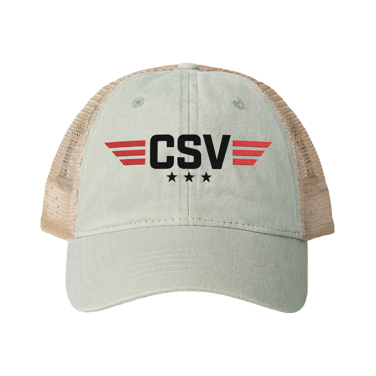 Women's Washed Mesh-Back Cap
