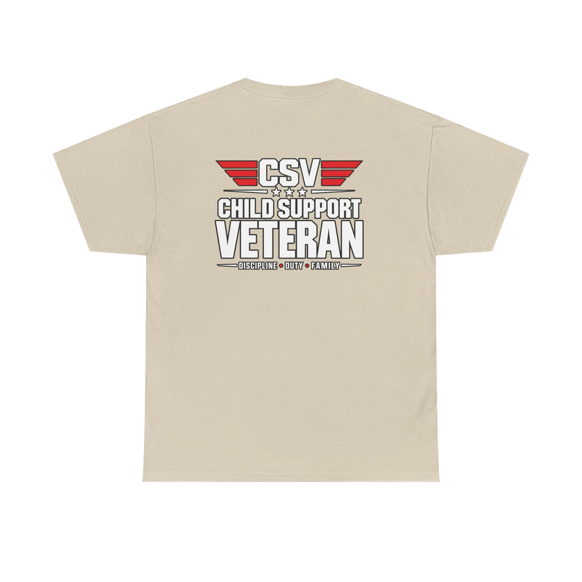SUPPORT IS STRENGTH  Unisex Heavy Cotton Tee