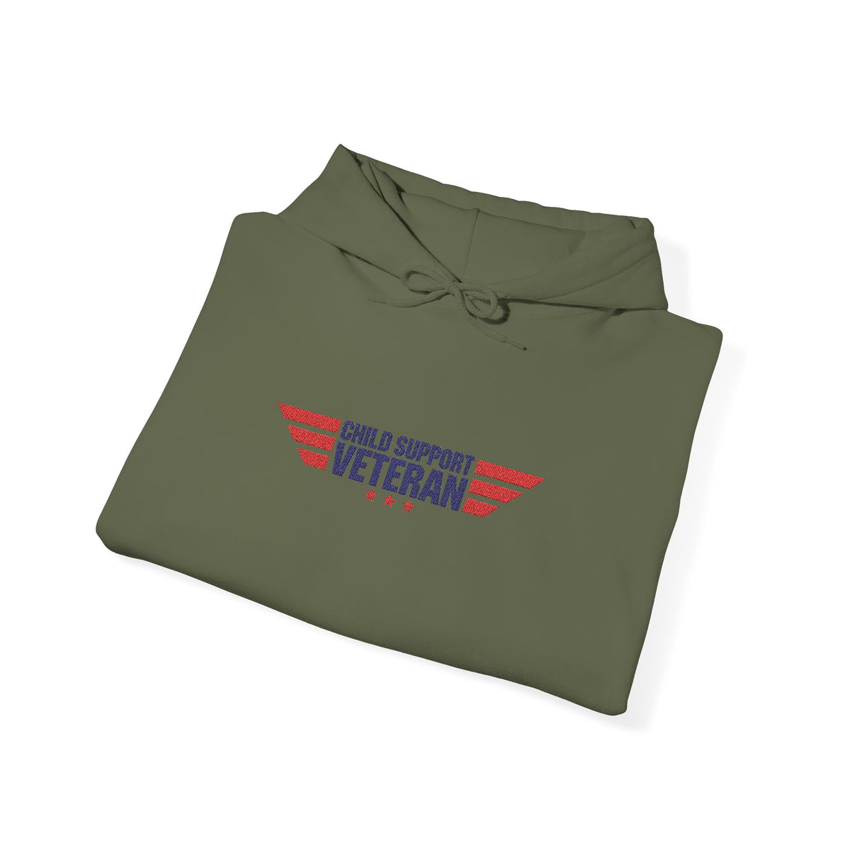 Veteran Wings Hoodie – Small Support Veteran Patriotic Pullover