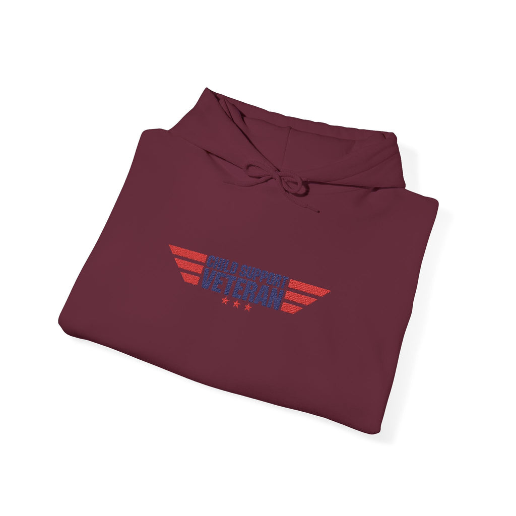 Veteran Wings Hoodie – Small Support Veteran Patriotic Pullover