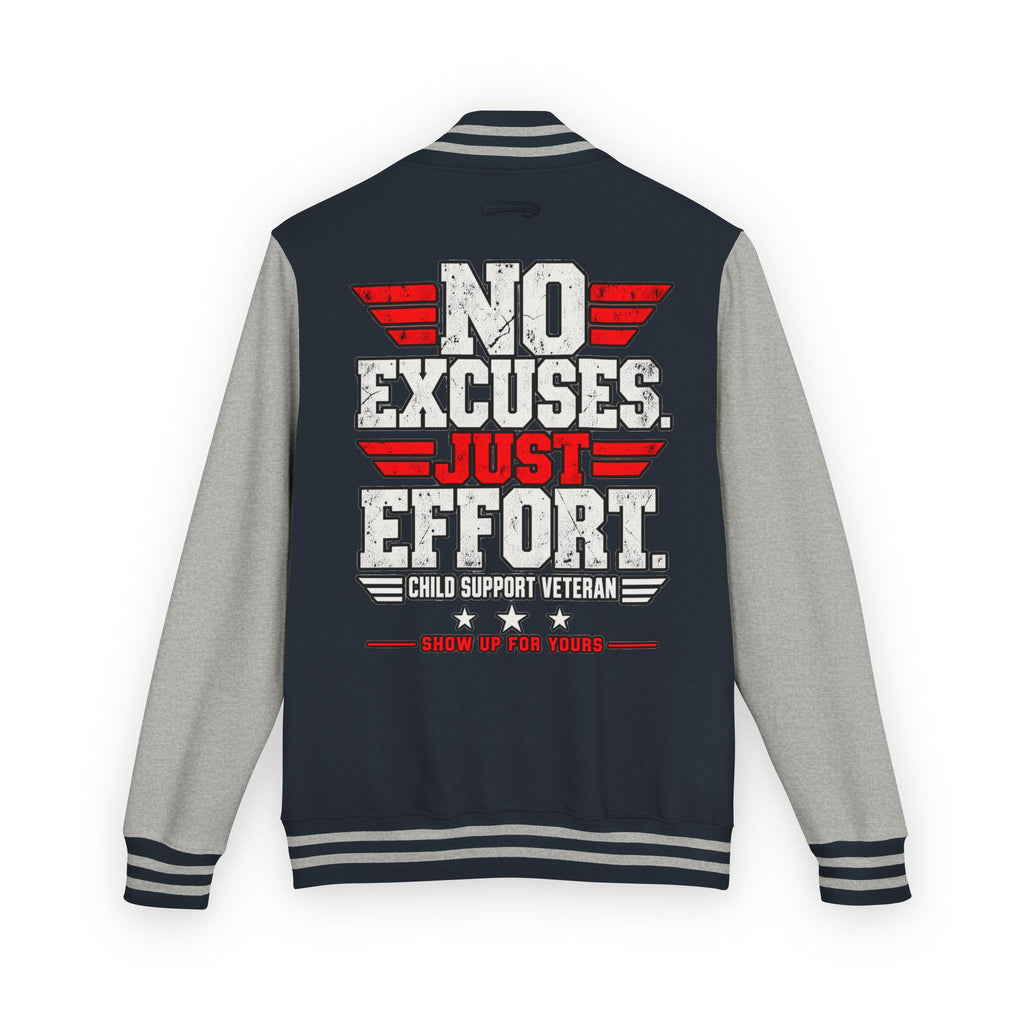 Letterman Jacket — “No Excuses. Just Effort.” CSV Pride